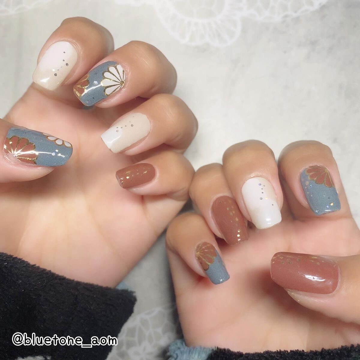 ジェルネイルシール/キャンドゥ/ネイルシールを使ったクチコミ（3枚目）