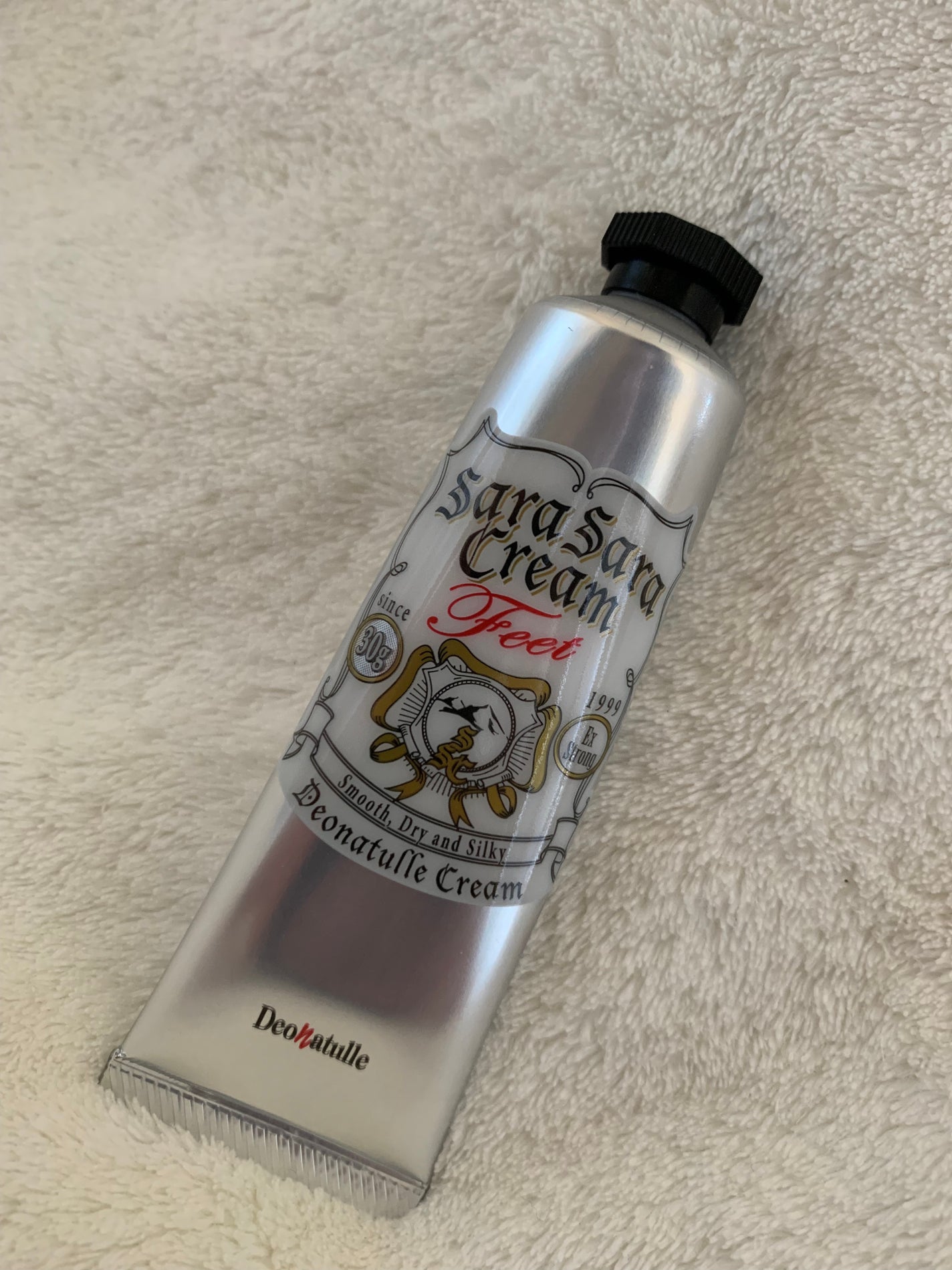 薬用足指さらさらクリーム/デオナチュレ/デオドラント・制汗剤を使ったクチコミ(1枚目)