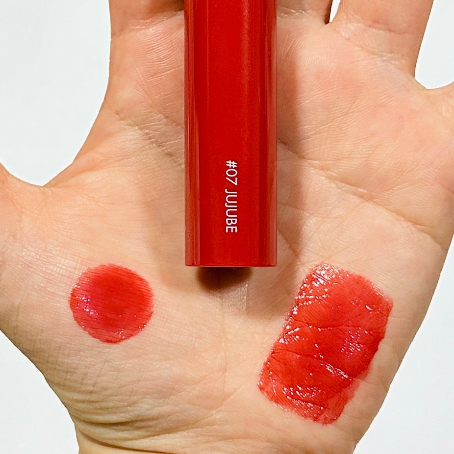 ジューシーラスティングティント/rom&nd/リップティントを使ったクチコミ(2枚目)