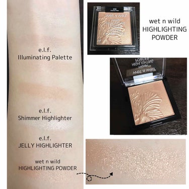 MegaGlo Highlighting Powder/wet 'n' wild/パウダーハイライトを使ったクチコミ（2枚目）