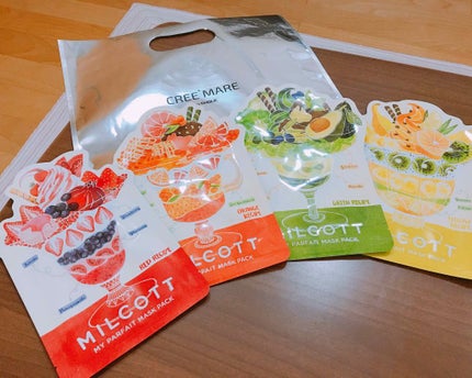 パック/MILCOTT/シートマスク・パックを使ったクチコミ(1枚目)