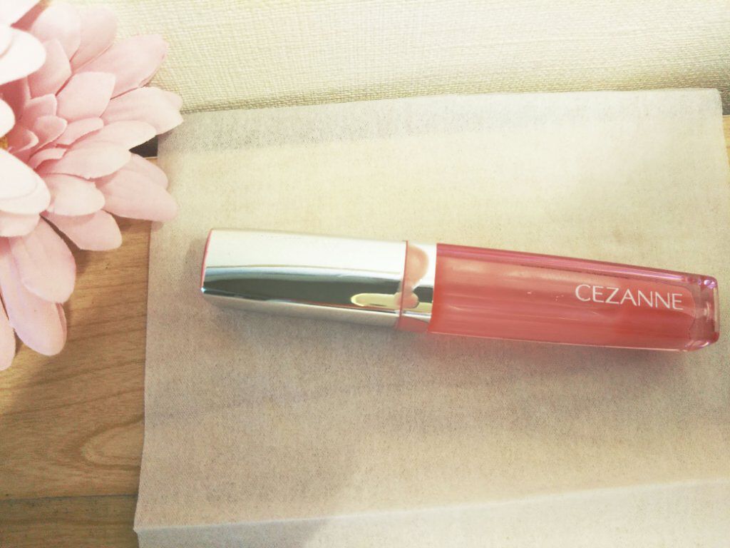 ジェルグロスリップ/CEZANNE/リップグロスを使ったクチコミ（3枚目）