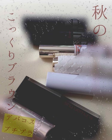 赤みでも黄みでもオレンジみでもない真ブラウンを求めて…


↓より簡単なレビュー
🌾全て下地にグロスかリップを仕込んでの感想です。
🌾商品名くっそ長すぎるのでちょっと割愛します。

コスメデコルテ
潤っ