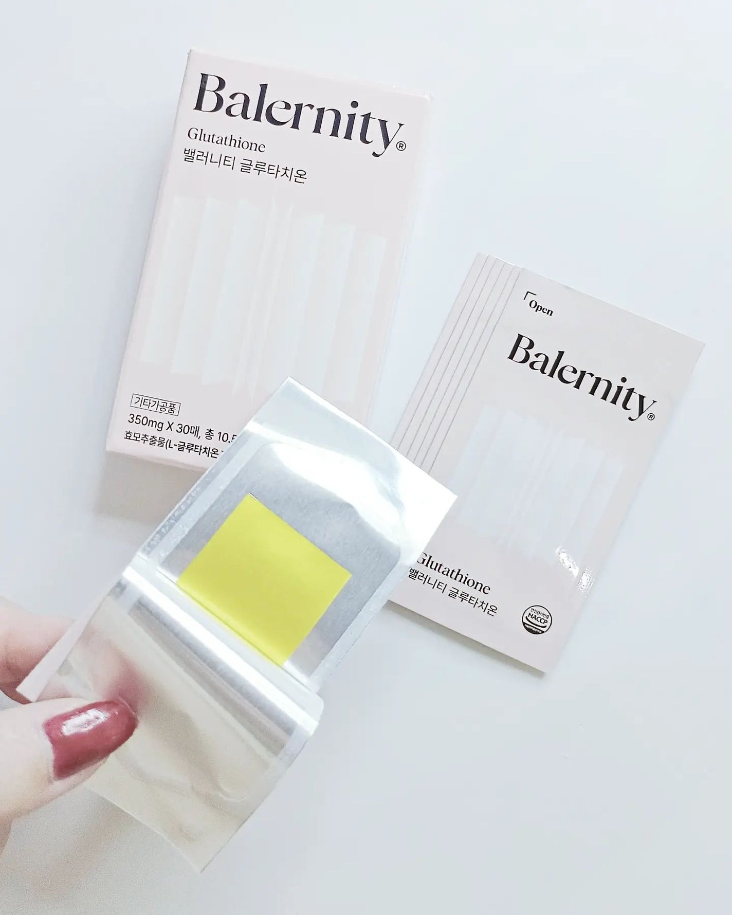 グルタチオンフィルム/Balernity/美容サプリメントを使ったクチコミ(3枚目)