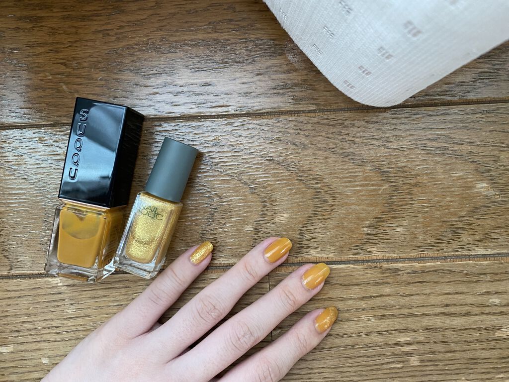 ネイル カラー ポリッシュ/SUQQU/マニキュアを使ったクチコミ（2枚目）