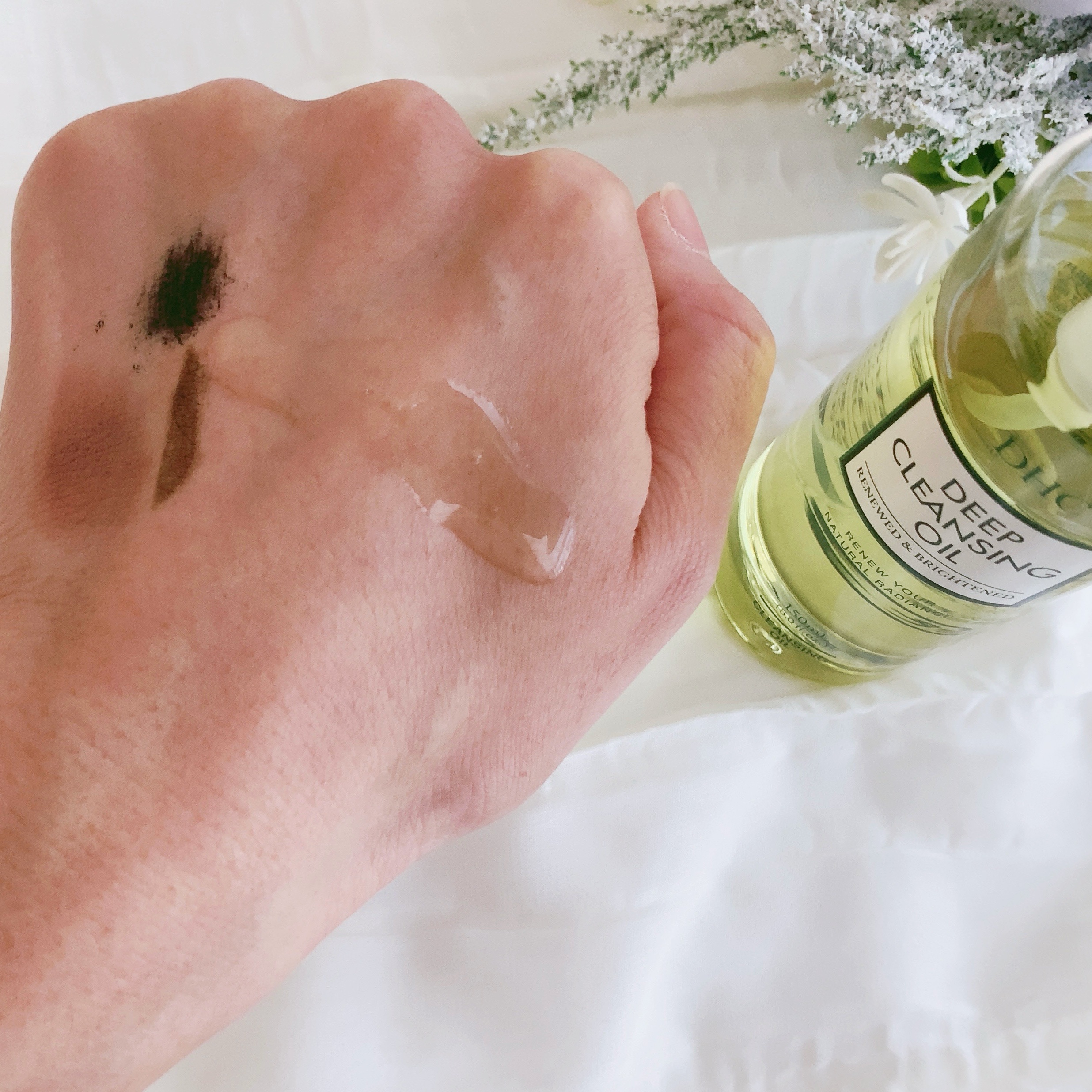 DHC 薬用ディープクレンジングオイル リニューブライト/DHC/オイルクレンジングを使ったクチコミ（3枚目）