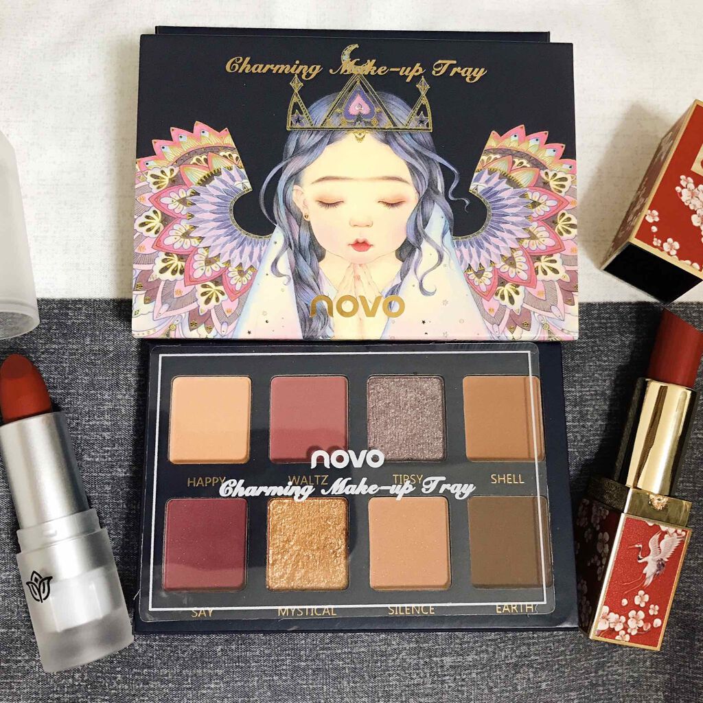 novo   アイシャドウパレット/NOVO/アイシャドウパレットを使ったクチコミ(2枚目)