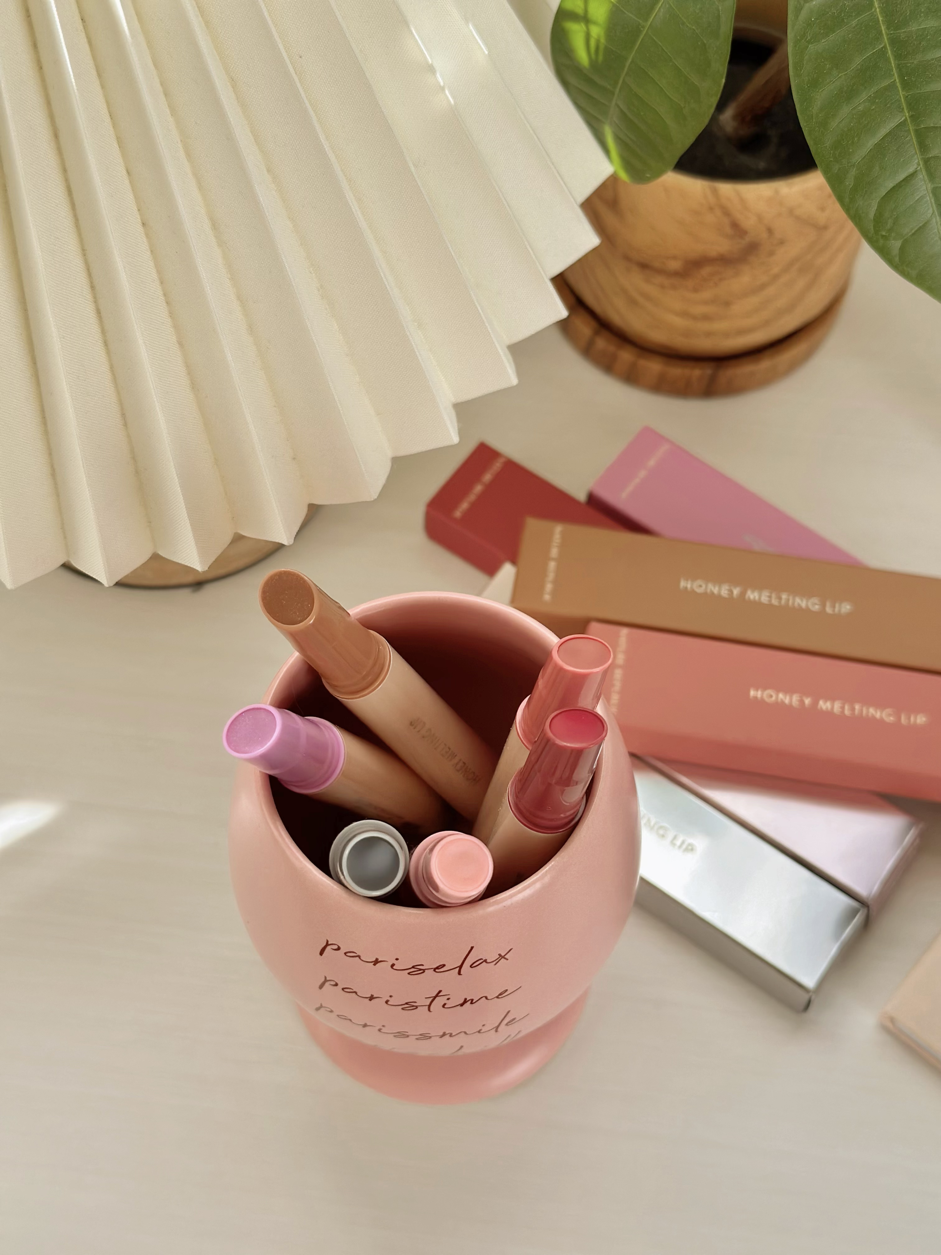 ハニーメルティングリップ/ネイチャーリパブリック/口紅を使ったクチコミ（3枚目）