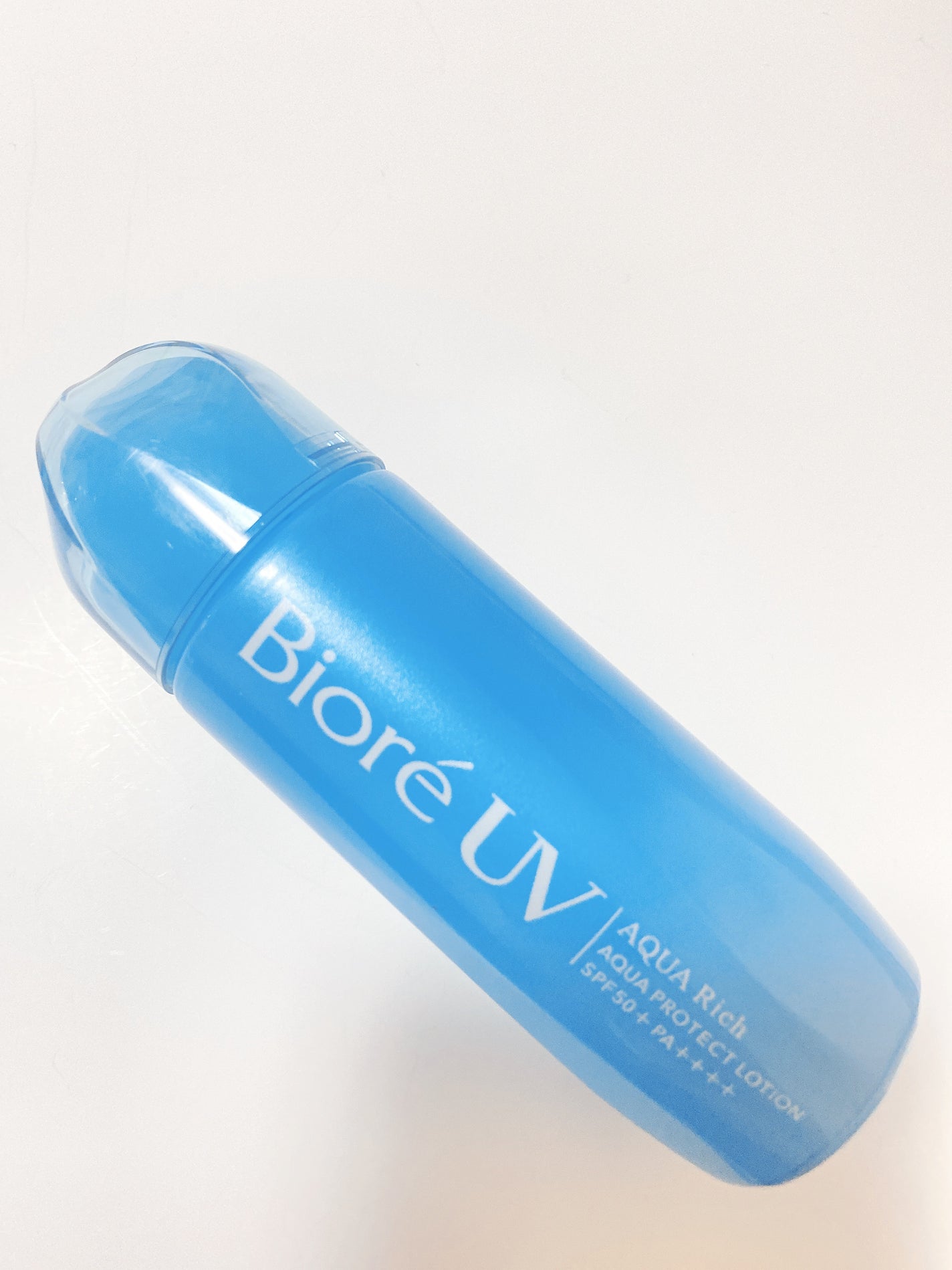 ビオレUV アクアリッチ アクアプロテクトローション(水層パック)/ビオレ/日焼け止めローションを使ったクチコミ(1枚目)
