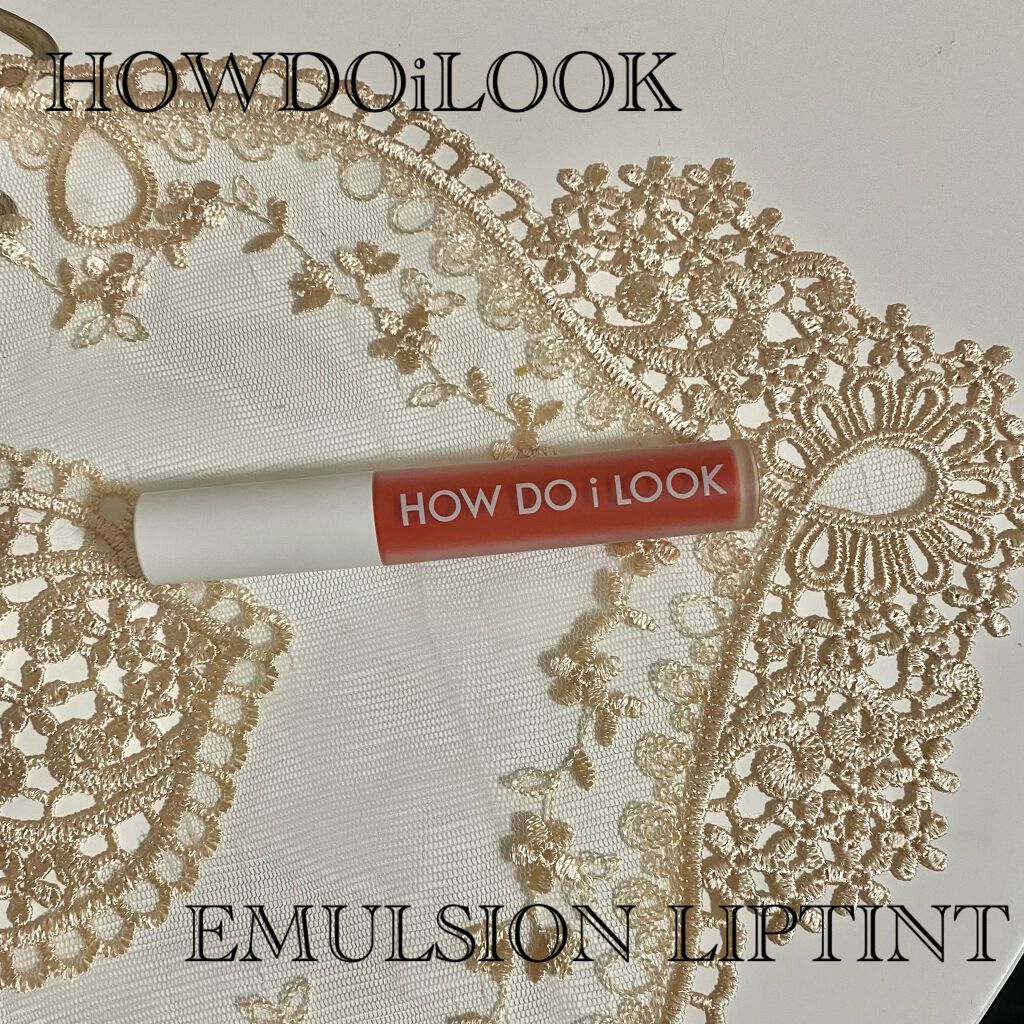 エマルジョンリップティント 001/HOWDOiLOOK/リップティントを使ったクチコミ（1枚目）