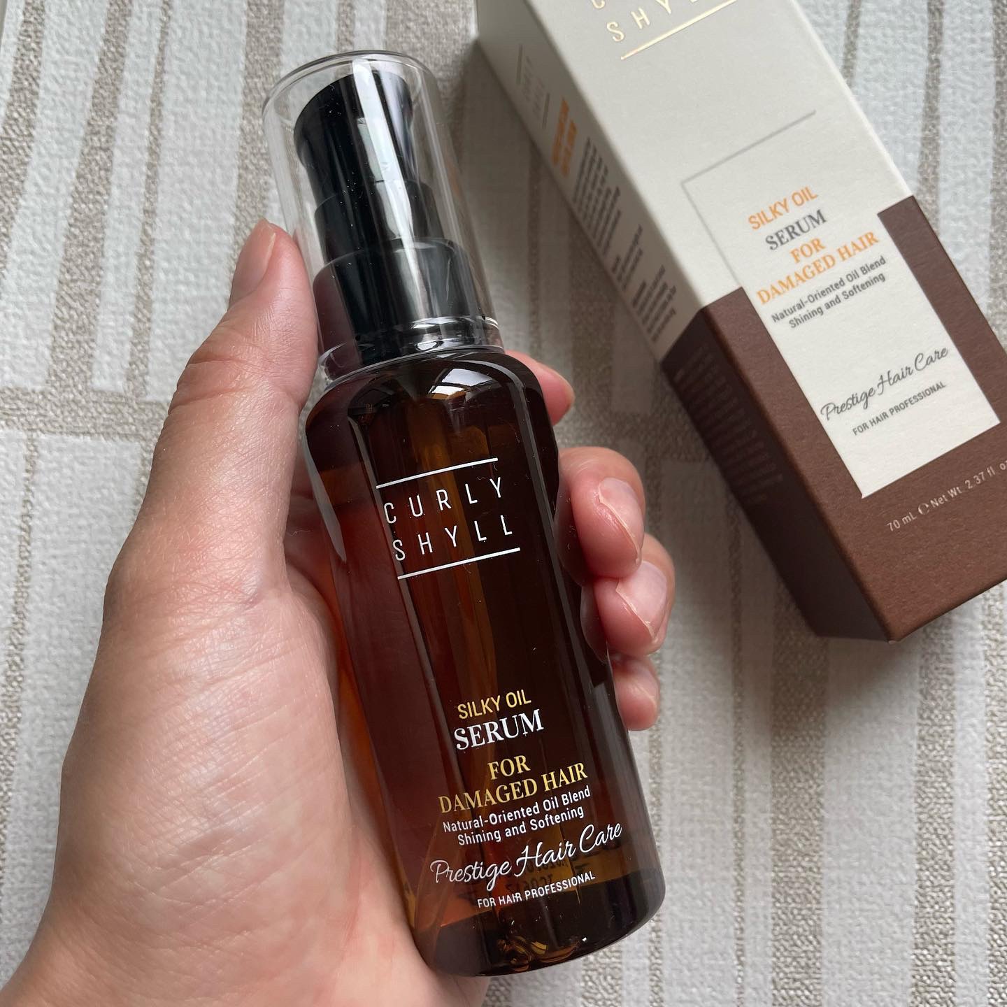 SILKY OIL SERUM/CULRY SHYLL/ヘアオイルを使ったクチコミ（2枚目）