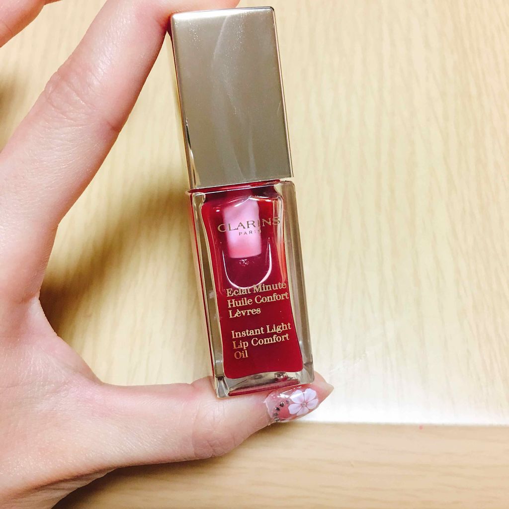 コンフォート リップオイル /CLARINS/リップグロスを使ったクチコミ(1枚目)