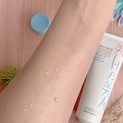 美白乃美人ピーリングジェル/ブレーンコスモス/ピーリングを使ったクチコミ(6枚目)