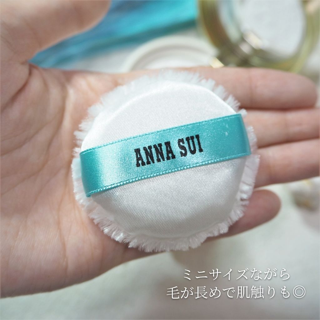 ブライトニング フェイス パウダー/ANNA SUI/プレストパウダーを使ったクチコミ(4枚目)