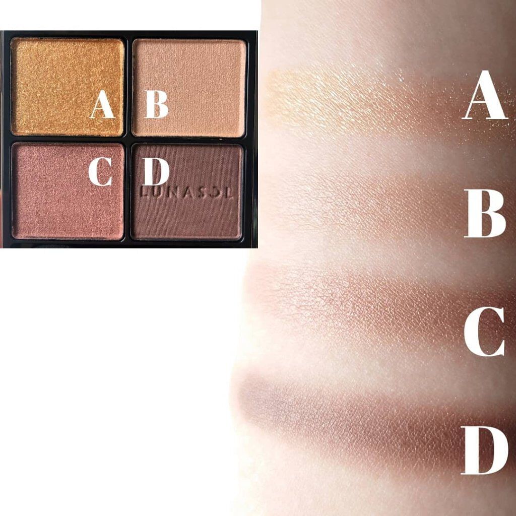 アイカラーレーション/LUNASOL/アイシャドウパレットを使ったクチコミ（2枚目）