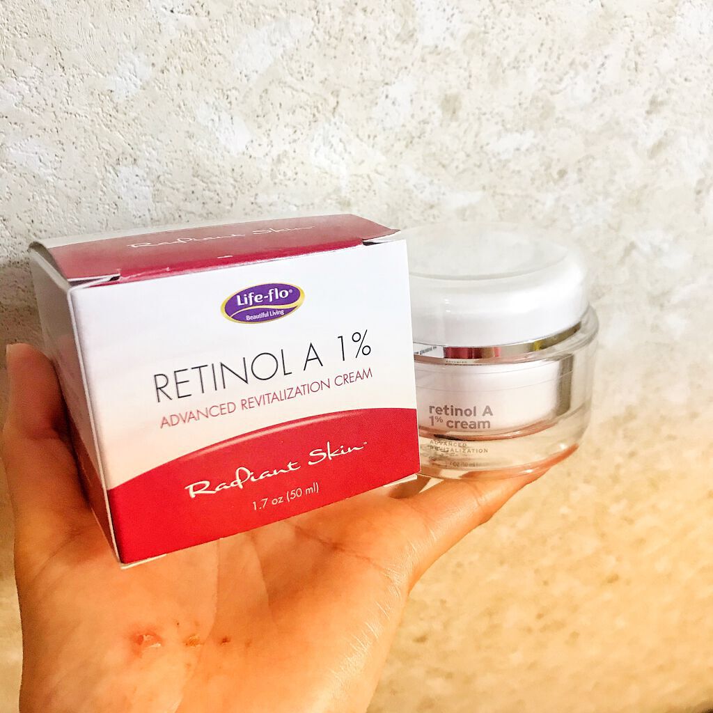 レチノールA 1% アドバンスドリバイタリゼーションクリーム/Life-flo/フェイスクリームを使ったクチコミ(2枚目)