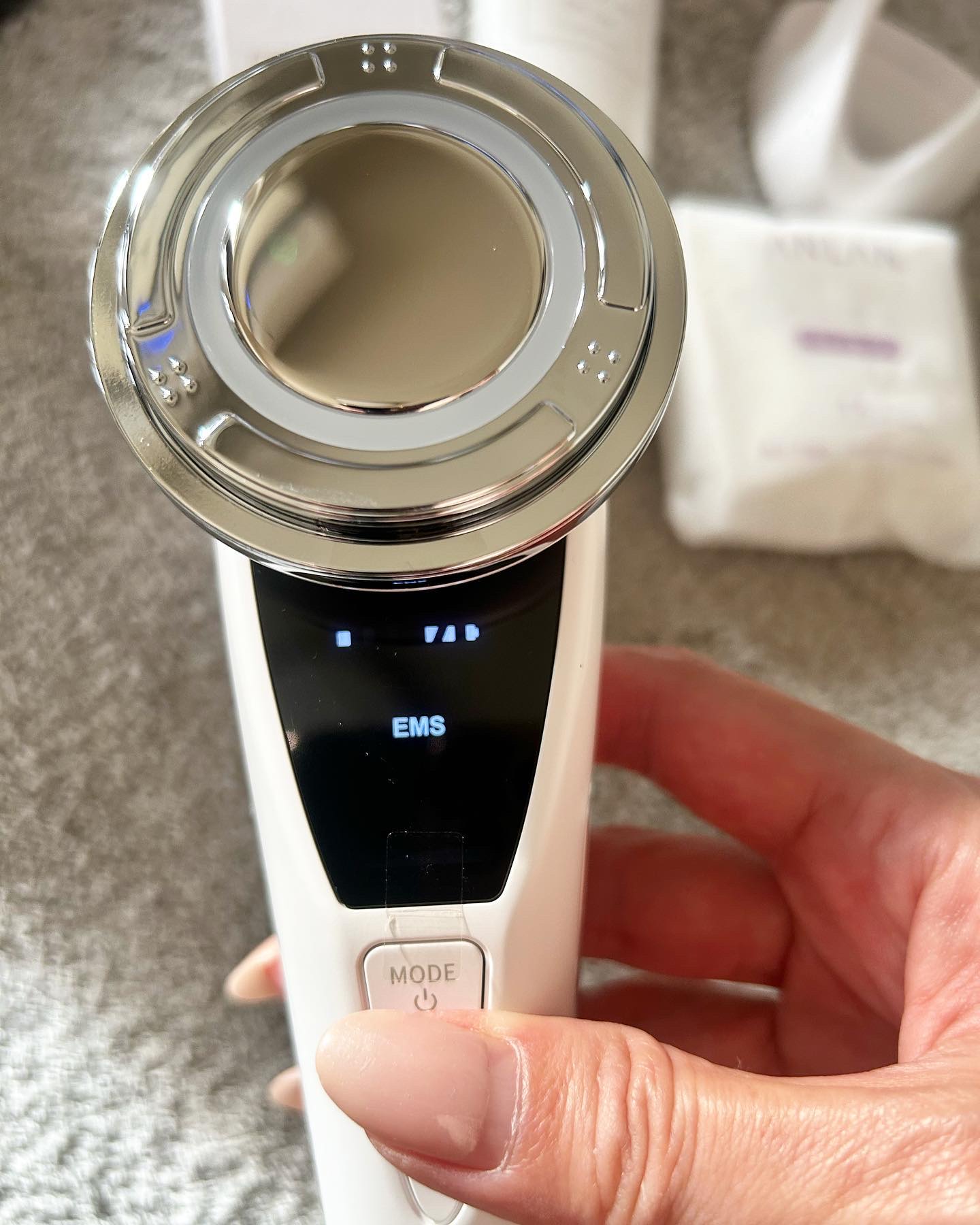 多機能温冷美顔器/ANLAN/美顔器・マッサージを使ったクチコミ（2枚目）