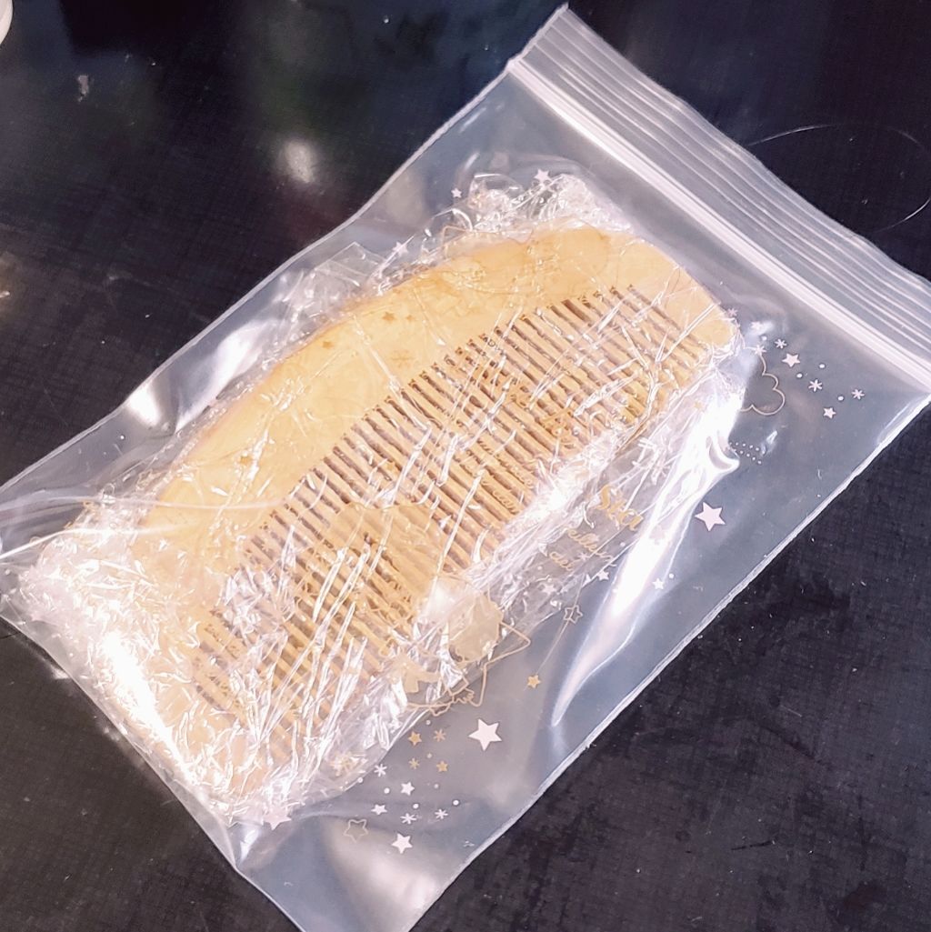 桃の木櫛/DAISO/ヘアコームを使ったクチコミ（1枚目）