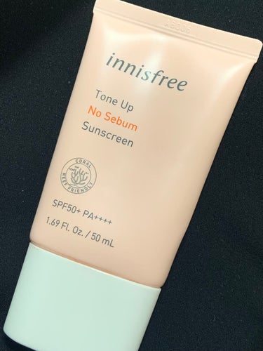 トーンアップ ノーセバム サンスクリーン SPF50+ PA++++/innisfree/日焼け止め・UVケアを使ったクチコミ（3枚目）