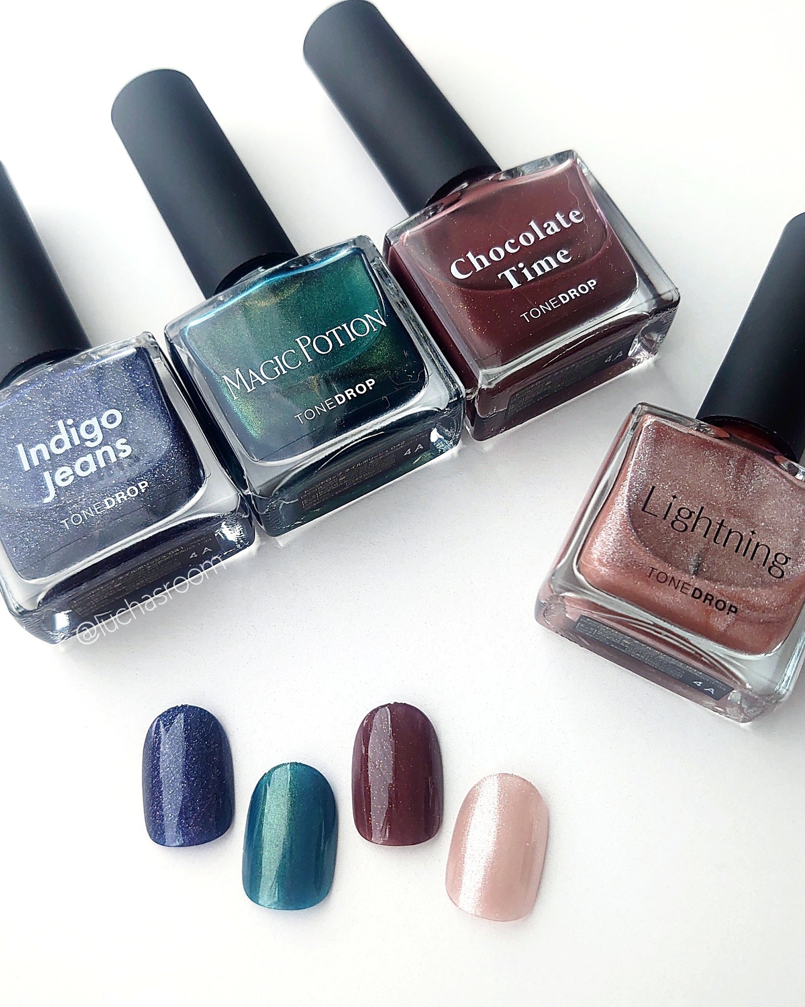 TONE DROP ネイルポリッシュ 042 Magic Potion/D-UP/マニキュアを使ったクチコミ（2枚目）