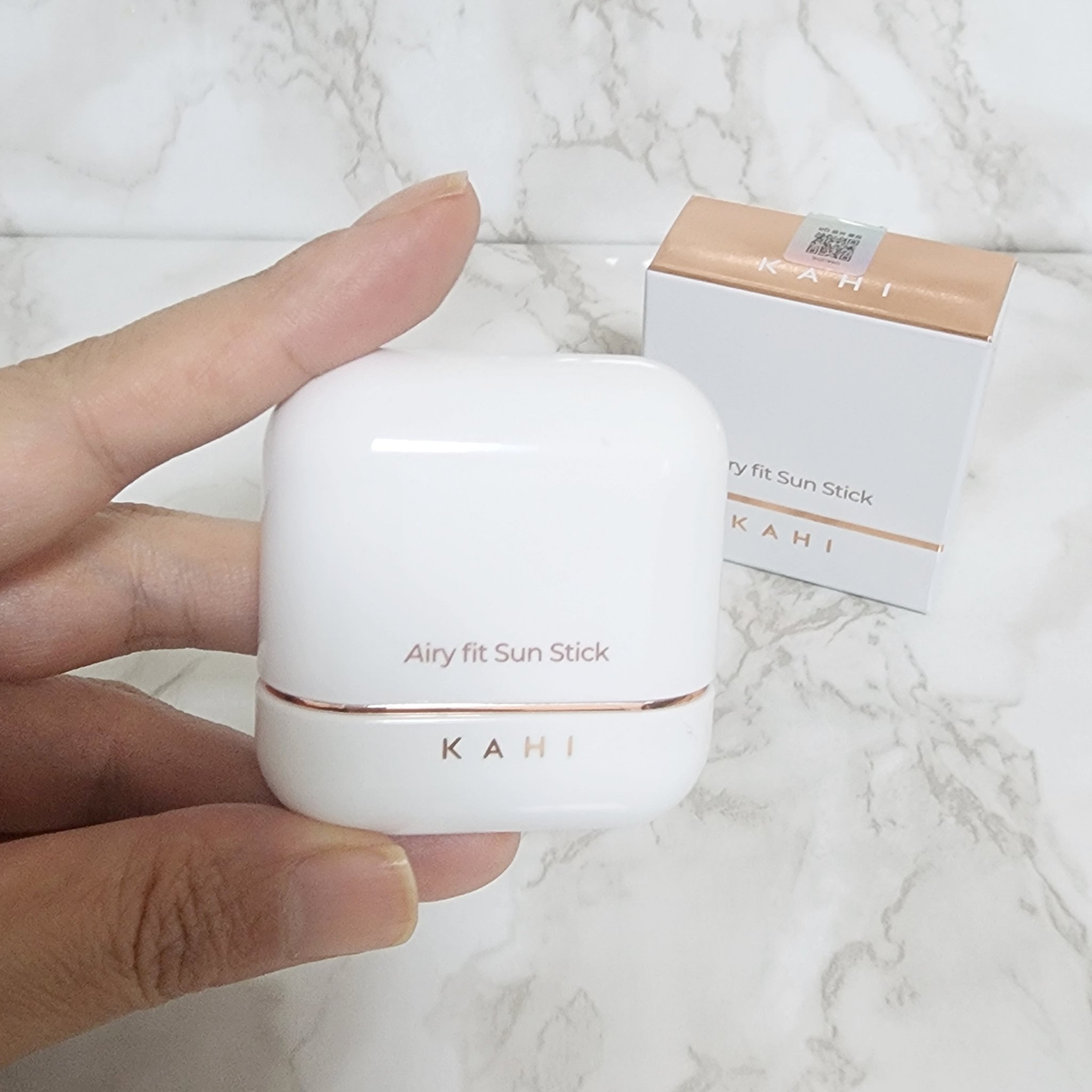 エアリーフィットサンスティック/KAHI/日焼け止めスティックを使ったクチコミ（1枚目）