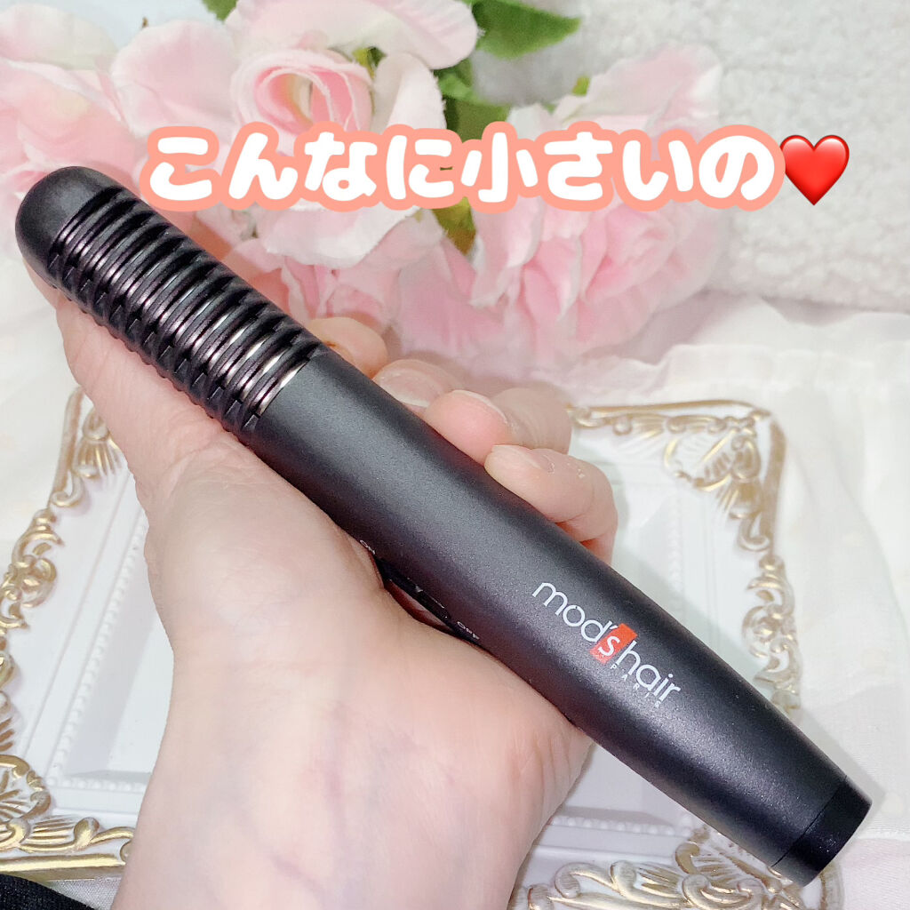 mod's hair モッズヘアーモバイルヘアアイロンプラス MSH-1240-Kのクチコミ「mod's hair
モバイルヘアアイロンプラス



◎商品特徴
モバイルバッテリーでいつで.....」（2枚目）
