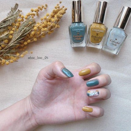 カラフルネイルズ/キャンメイク/マニキュアを使ったクチコミ(1枚目)