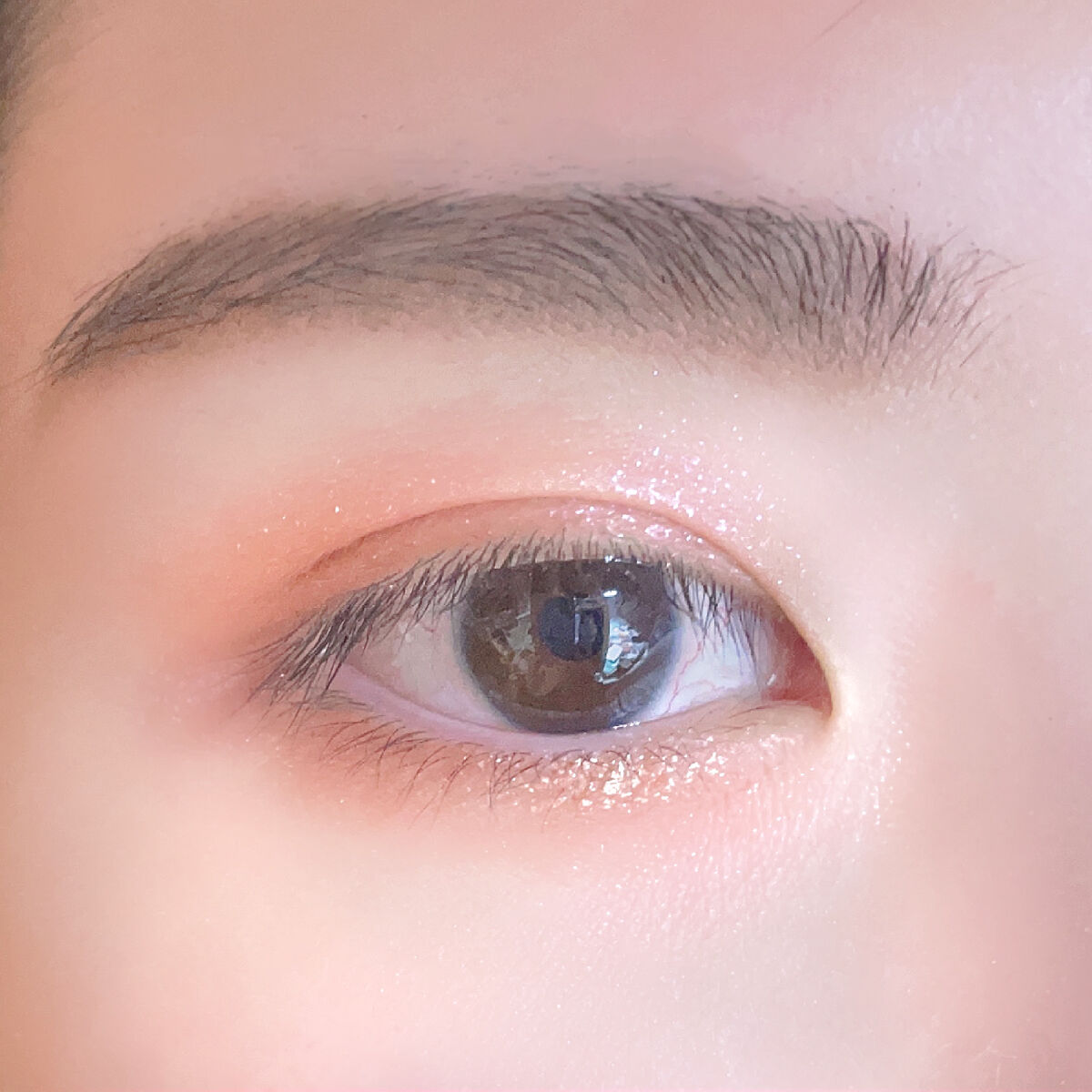 シマリングオーロラアイズ/キャンメイク/単色アイシャドウを使ったクチコミ（1枚目）