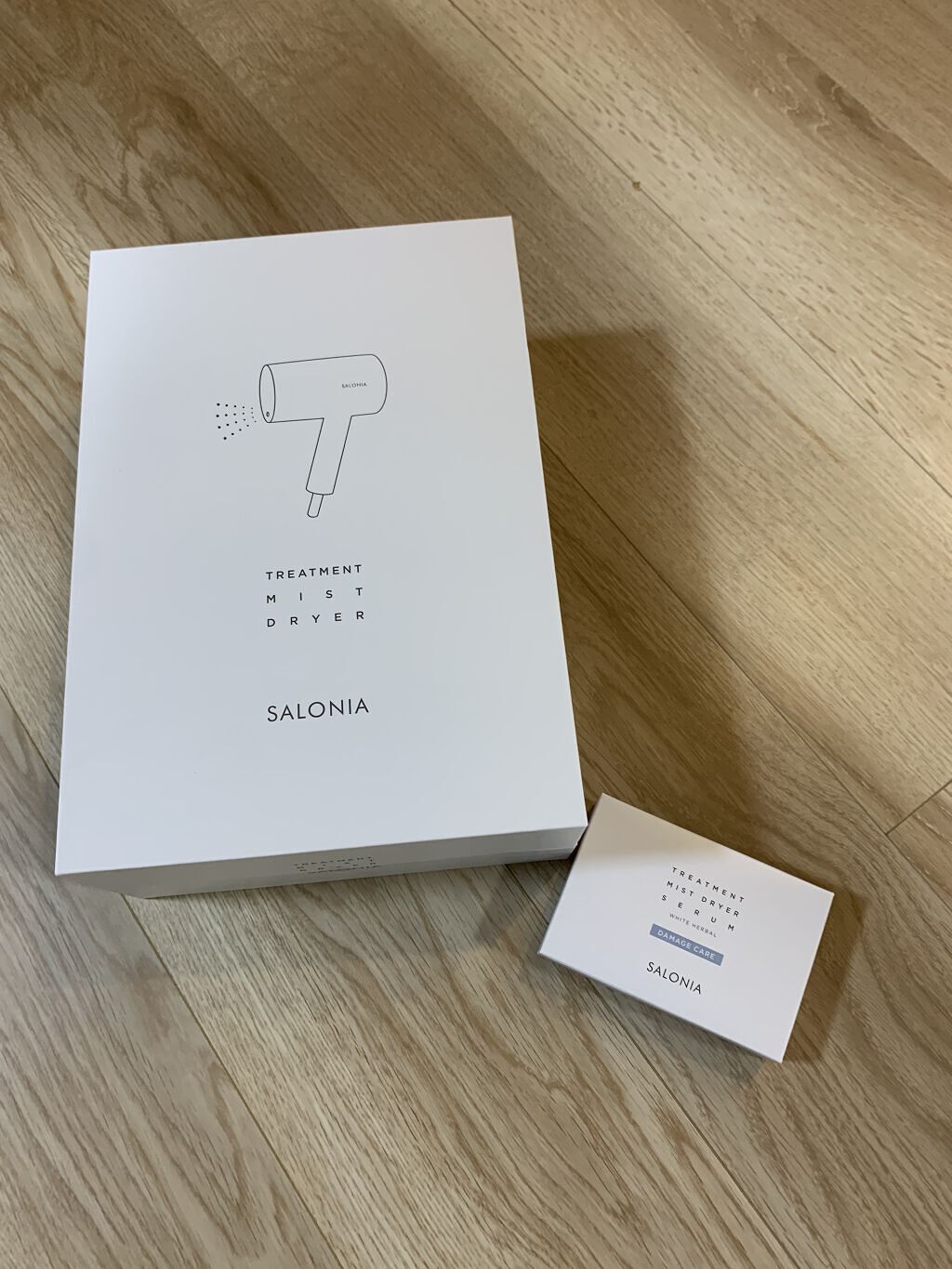 トリートメントミストドライヤー /SALONIA/ドライヤーを使ったクチコミ（1枚目）