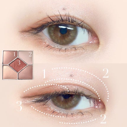 【旧】サンク クルール クチュール/Dior/アイシャドウパレットを使ったクチコミ(6枚目)