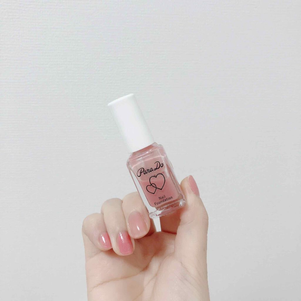 ネイルファンデーション/パラドゥ/マニキュアを使ったクチコミ（1枚目）