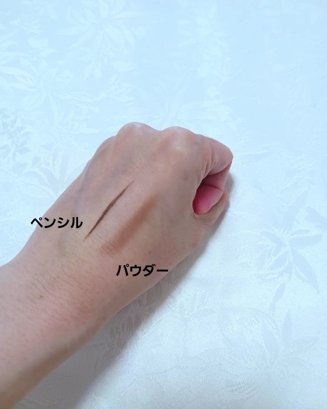 パウダー＆ペンシル　アイブロウＥＸ PD01 ナチュラルブラウン/excel/アイブロウペンシルを使ったクチコミ（3枚目）