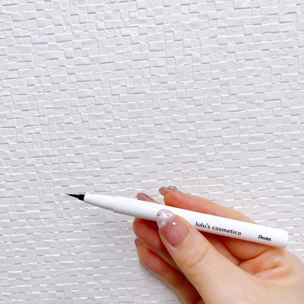 リキッドアイライナー/ルルズコスメティコ/リキッドアイライナーを使ったクチコミ(3枚目)