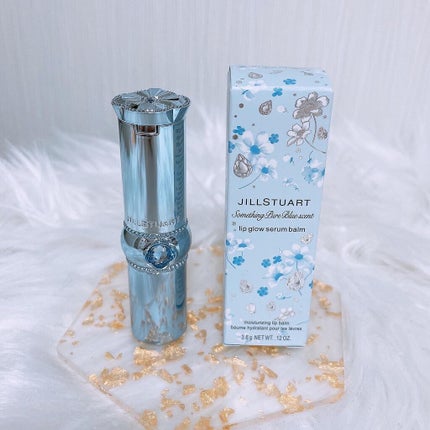 サムシングピュアブルー リップグロウ セラムバーム/JILL STUART/リップバームを使ったクチコミ(6枚目)