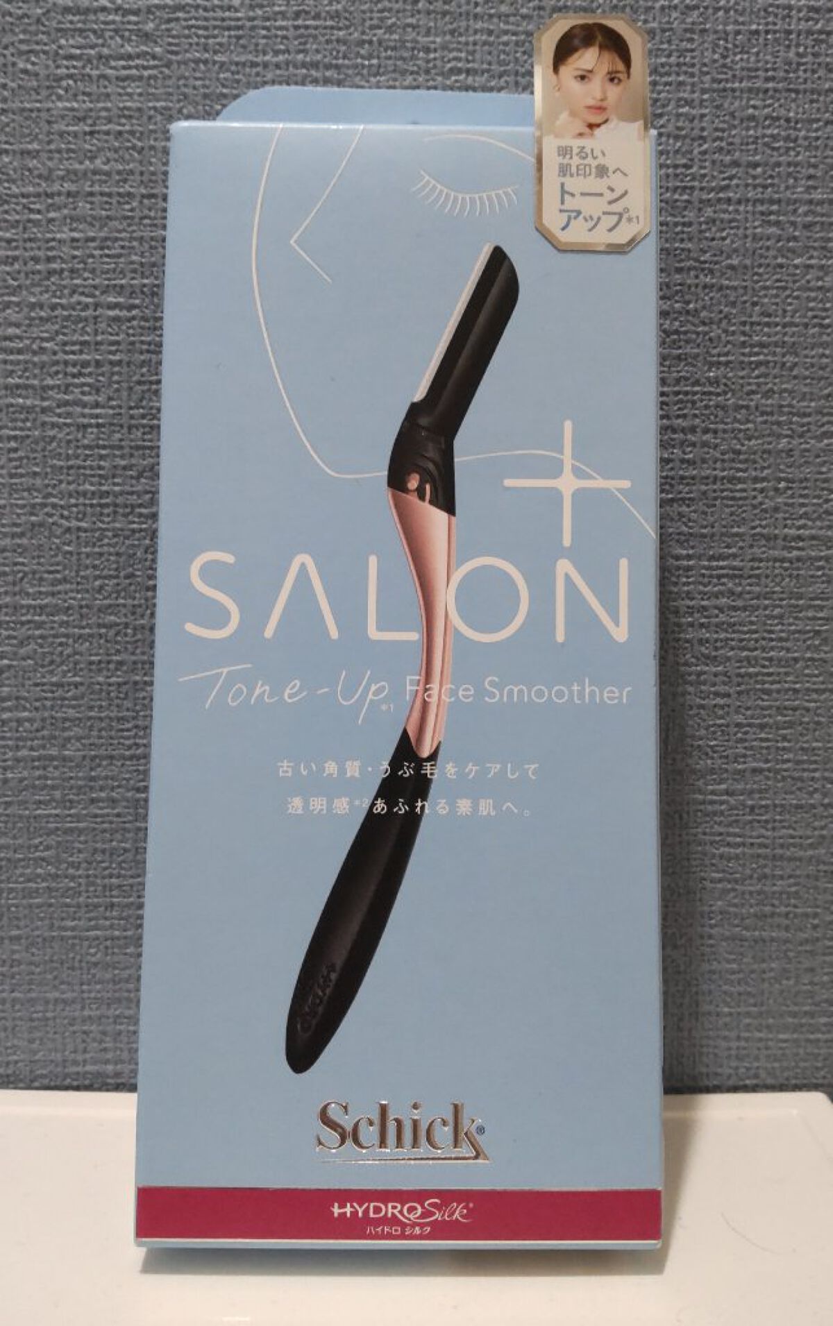 サロンプラス トーンアップ フェイススムーサー ホルダー（刃付き）/サロンプラス/シェーバーを使ったクチコミ（1枚目）