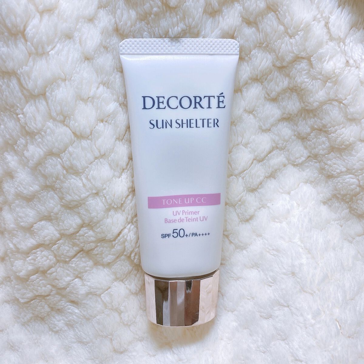 サンシェルター トーンアップCC/DECORTÉ/CCクリームを使ったクチコミ(1枚目)