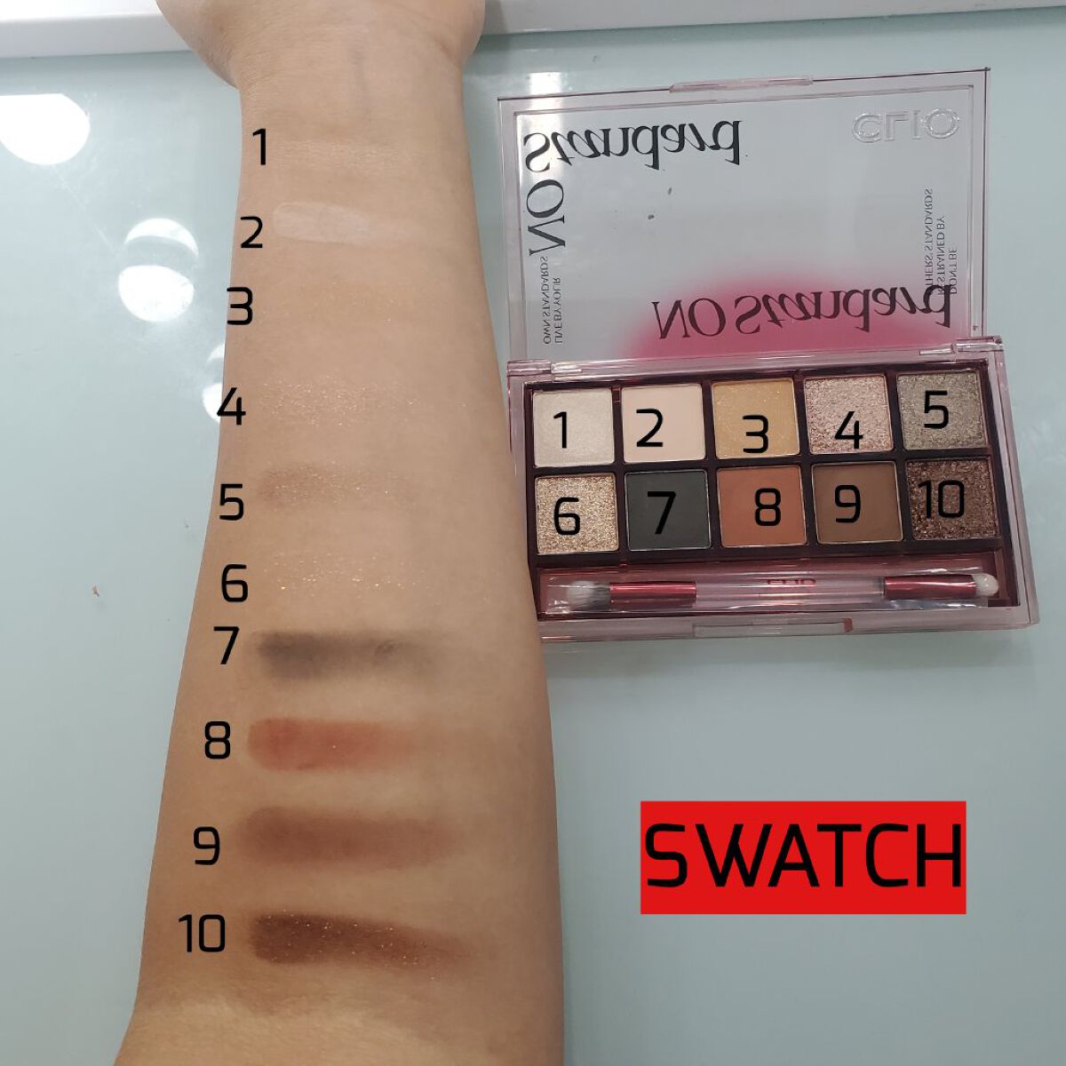 プロ アイ パレット/CLIO/アイシャドウパレットを使ったクチコミ（2枚目）