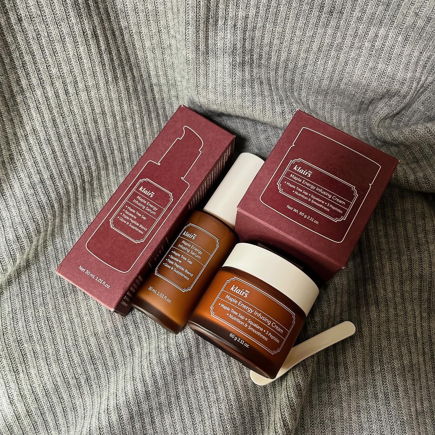 メープルエナジーインフュージングクリーム/Klairs/フェイスクリームを使ったクチコミ(6枚目)