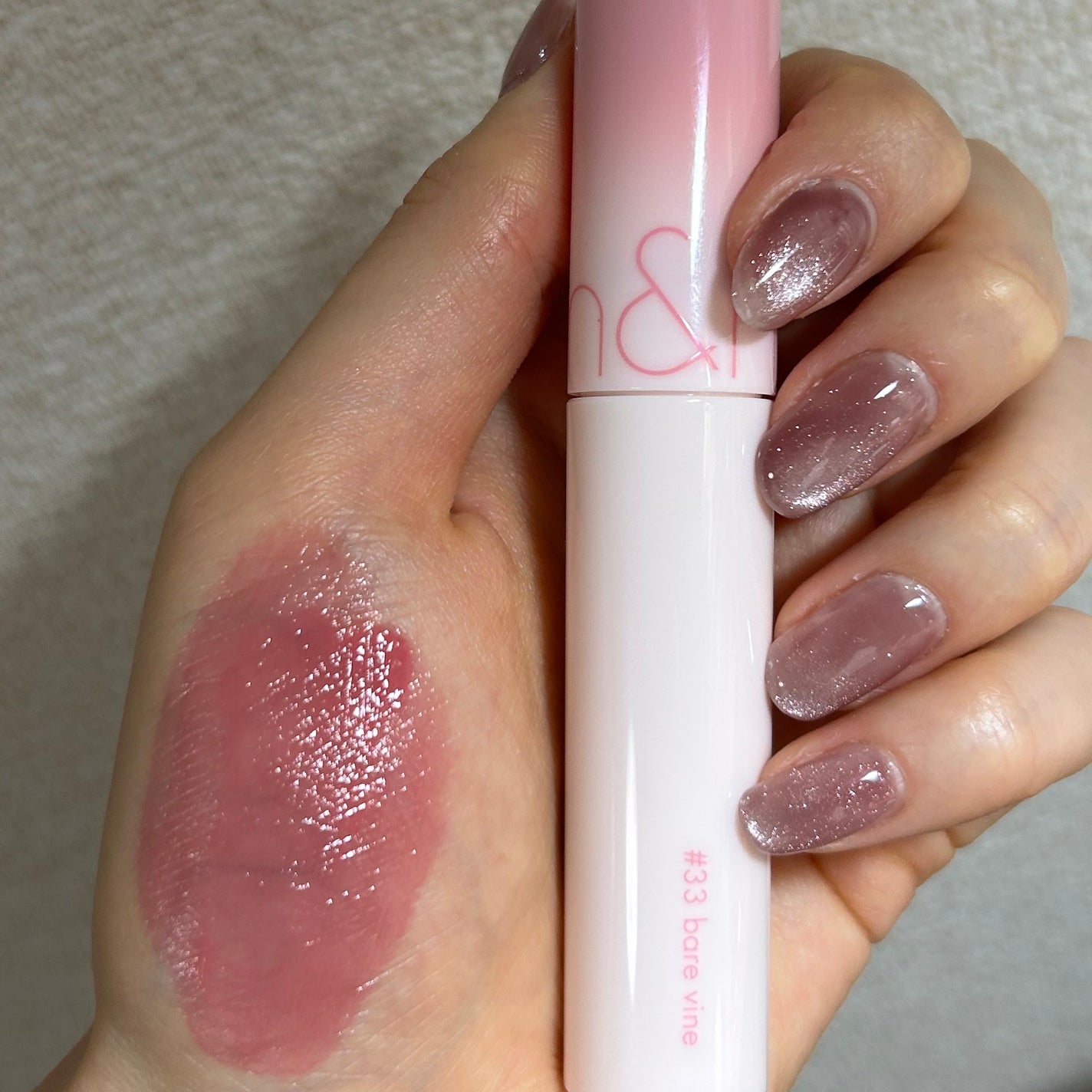 ジューシーラスティングティント/rom&nd/リップティントを使ったクチコミ(1枚目)