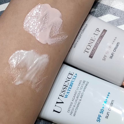 ウォータフルトーンアップサンクリーム/ダルバ/日焼け止めクリームを使ったクチコミ(4枚目)