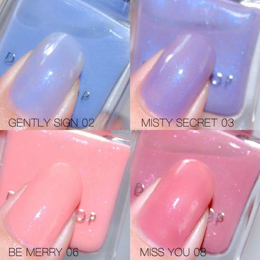 エモーティブネイルパフォーマー 02.GENTLY SIGN/DAZZSHOP/マニキュアを使ったクチコミ（2枚目）