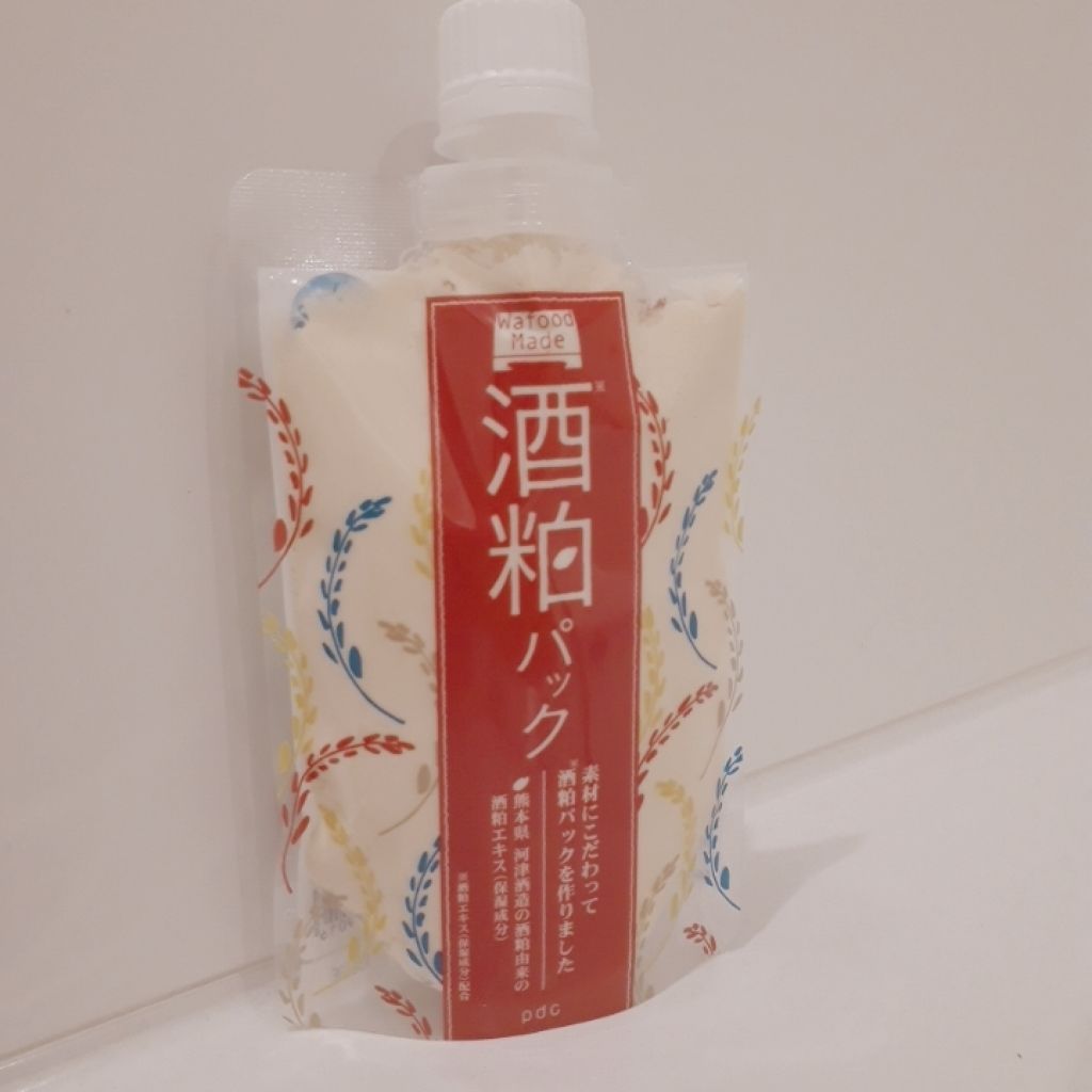 ワフードメイド　酒粕パック/pdc/洗い流すパック・マスクを使ったクチコミ（1枚目）