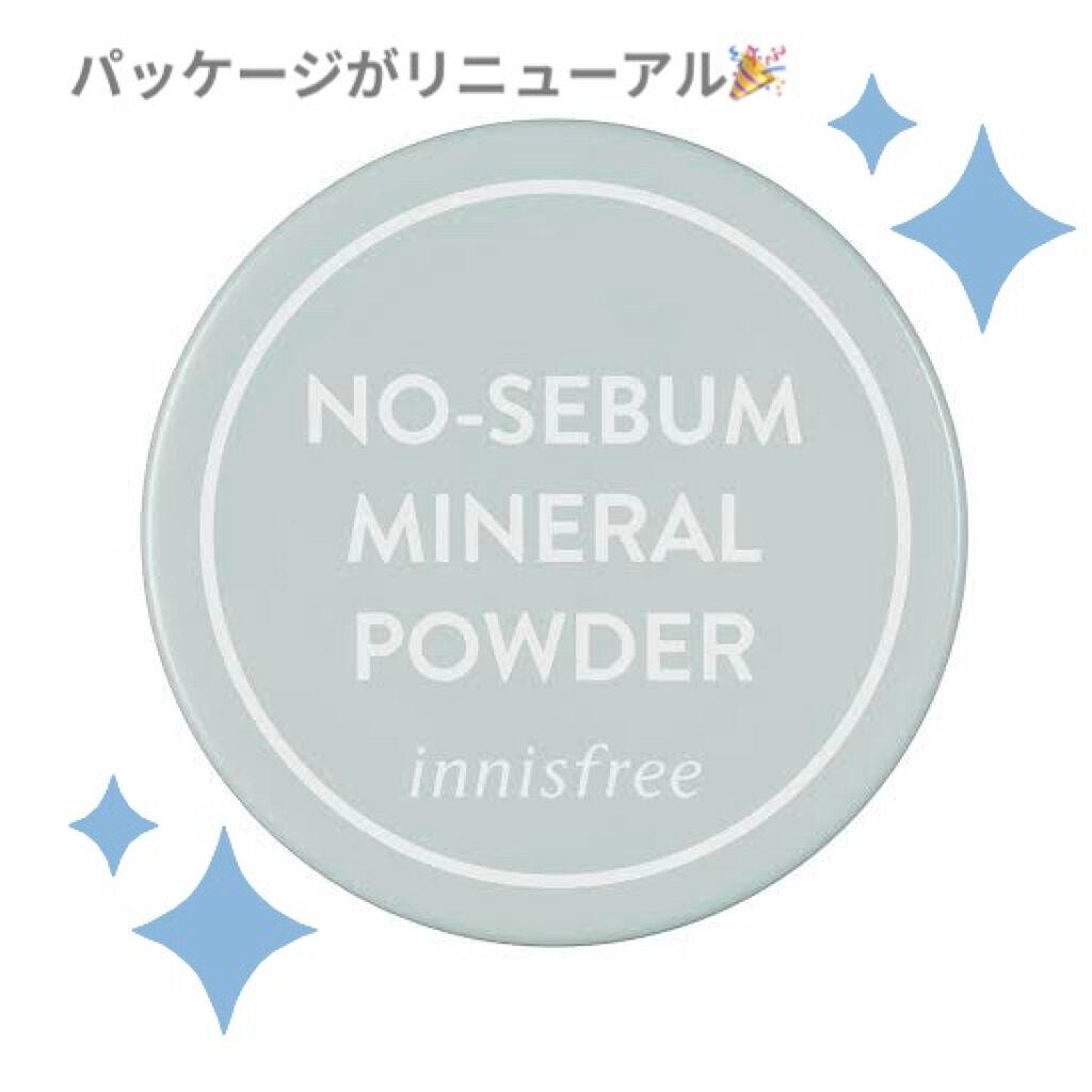 ノーセバム ミネラルパウダー N/innisfree/ルースパウダーを使ったクチコミ(2枚目)