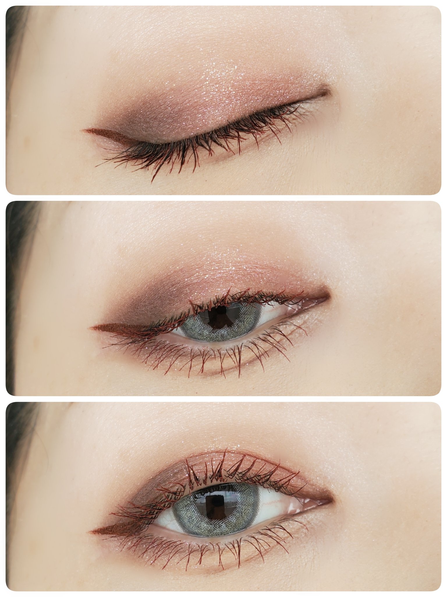  シアー グリッターアイズ/KiSS/単色アイシャドウを使ったクチコミ（1枚目）