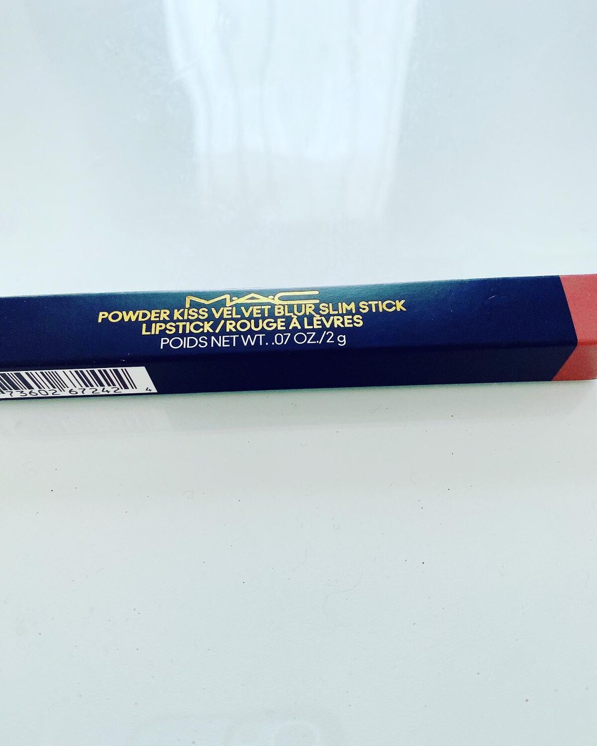 パウダー キス ベルベット ブラー スリム リップスティック/M・A・C/口紅を使ったクチコミ（1枚目）