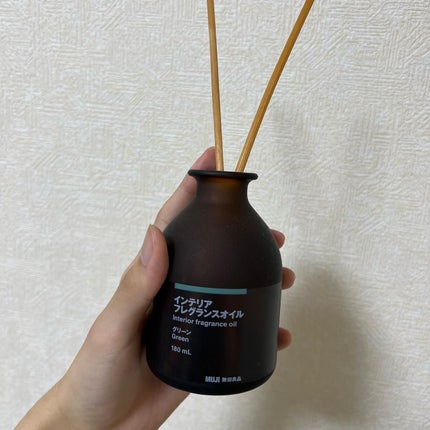 インテリアフレグランスオイル グリーン/無印良品/香水(その他)を使ったクチコミ(1枚目)