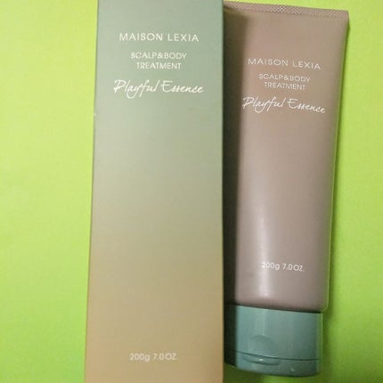 スカルプ&ボディトリートメント プレイフルエッセンス/MAISON LEXIA/頭皮トリートメントを使ったクチコミ(2枚目)