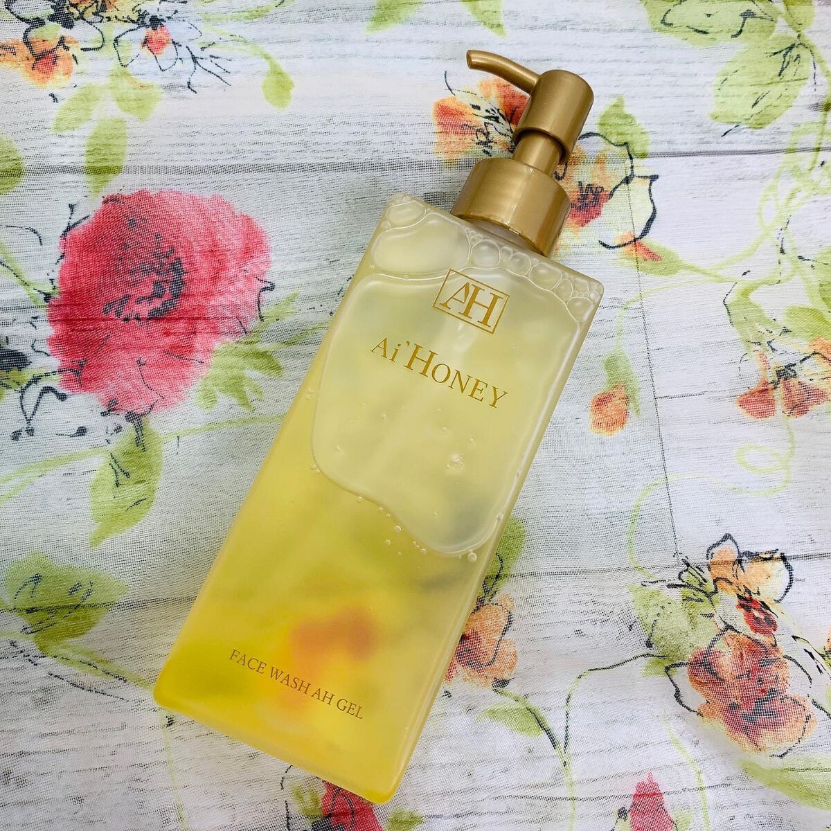 はちみつスキンケア FACE WASH AH GEL/AI HONEY /洗顔フォームを使ったクチコミ(1枚目)