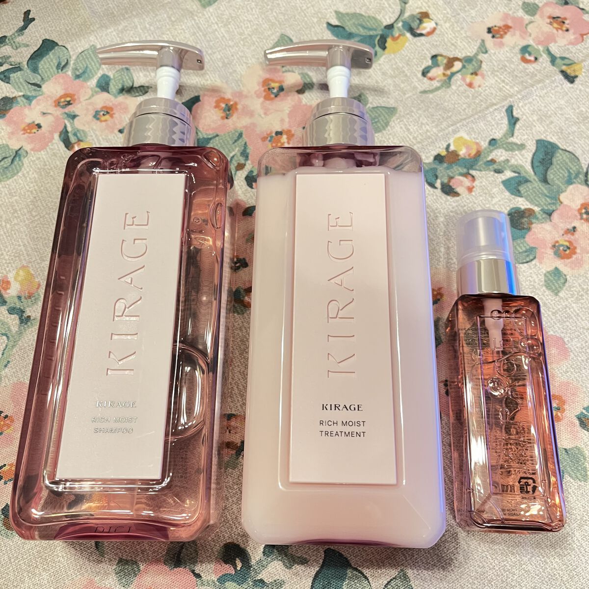 リッチモイスト ヘアオイル/キラージュ/ヘアオイルを使ったクチコミ（1枚目）