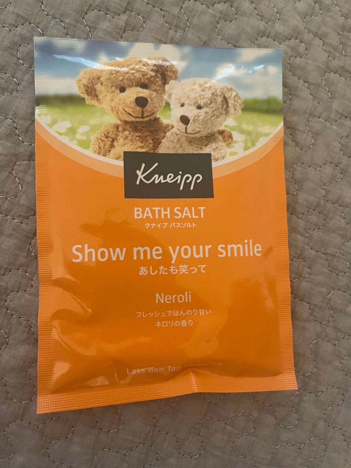 クナイプ バスソルト ネロリの香り/クナイプ/無機塩系入浴剤を使ったクチコミ(1枚目)